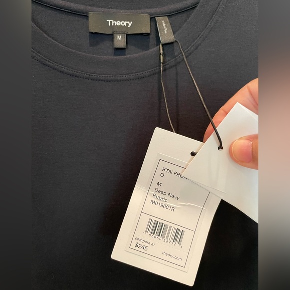 Theory navy blue dress, M, NWT - Picture 7 of 9